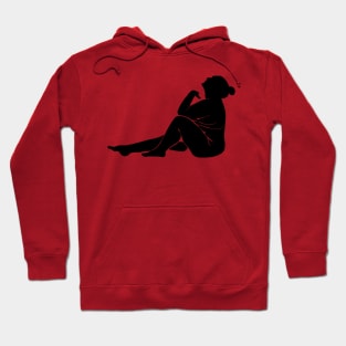 woman silhouette Hoodie